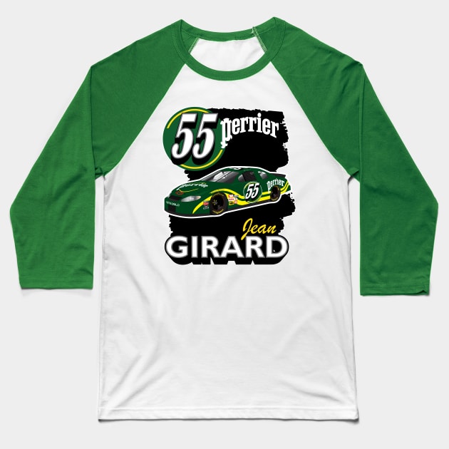 Jean Girard Talledega Nights Baseball T-Shirt by ArielAutoArt